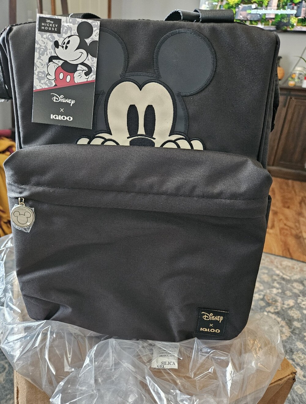 Black Mickey Mouse Backpack / Cooler